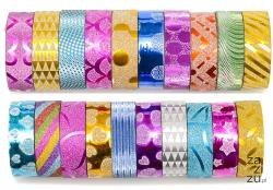 Taśma samoprzylepna 10 rolek mix TBS-5308