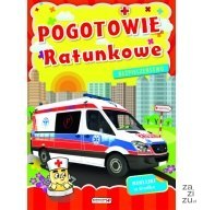 Książeczka Pogotowie Ratunkowe Bezpieczeństwo + naklejki