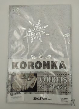 Obrus koronka Boże Narodzenie 80x137 cm