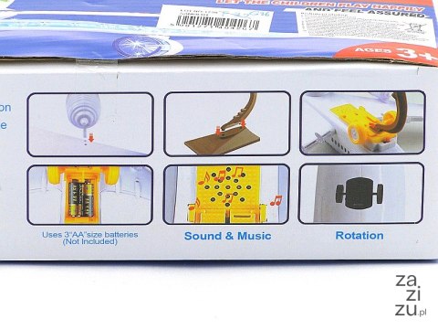 Samolot na baterie światło 3D muzyka Samolot na baterie światło 3D muzyka