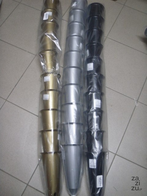 Wazon szpic 5szt Złoty 33cm Wazon szpic 5szt Złoty 33cm