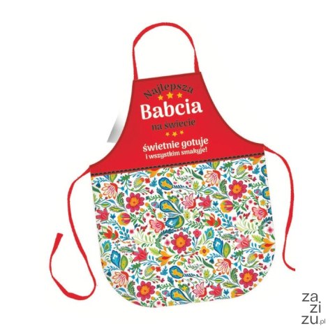 Fartuch Najlepsza Babcia na świecie | 3334-B1 Fartuch Najlepsza Babcia na świecie | 3334-B1