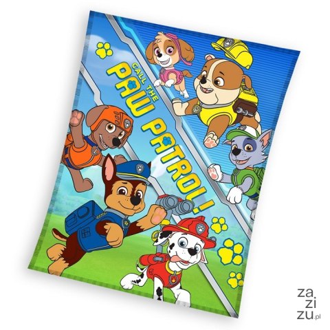 Koc polarowy 110 x 140 cm PAW PATROL PAW203054B-KOC