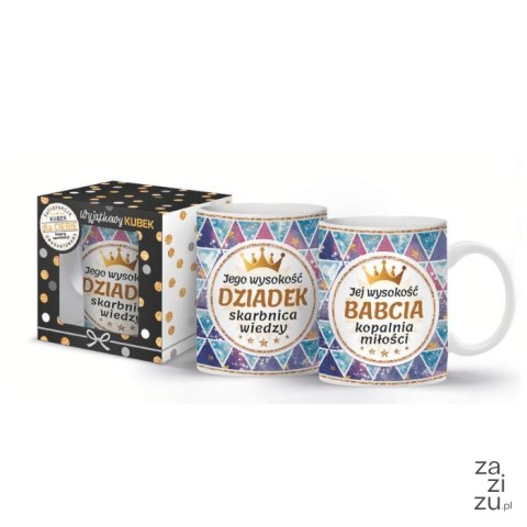 Kubek 300ml Jej Wysokość Babcia kopalnia miłości | 3309-BD2B Kubek 300ml Jej Wysokość Babcia kopalnia miłości | 3309-BD2B