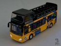 Metalowy AUTOBUS piętrus otwierane drzwi | ZA2094 ZO