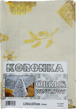 Obrus koronka Boże Narodzenie 120x137