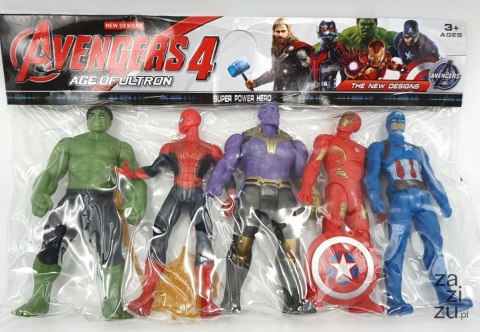 Zestaw figurki bohaterów Avengers 11,5cm