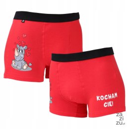 Bokserki Walentynkowe Kocham Cię rozm: M-2XL MBX600-325