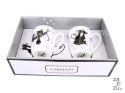 Kubki porcelanowe 2szt. Czarne Koty Crazy Cats Carmani 017-2602