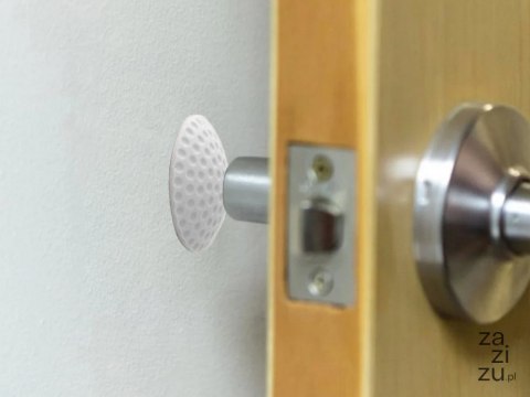 Odbojnik odbój klamki drzwi samoprzylepny do ścian 10szt. | 01895 Odbojnik odbój klamki drzwi samoprzylepny do ścian 10szt. | 01895