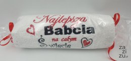 Ręcznik cukierek 50 x 10 cm Najlepsza Babcia na całym świecie