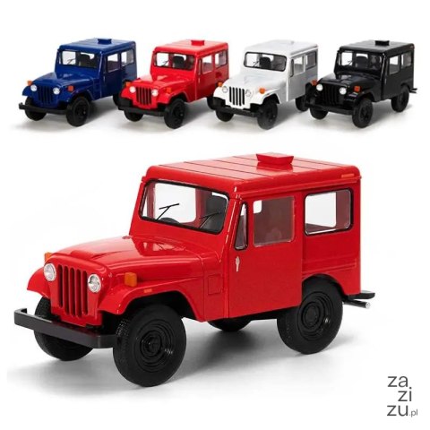 Auto JEEP 16 x 7 x 8cm 1971 DJ-5B 1:26 K-047