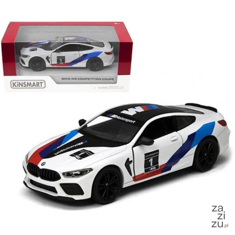 Auto metalowe KINSMART BMW M8 COMPETITION LIVERY EDITION 1:38