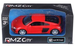 Auto metalowe RMZ AUDI R8 COUPE 2019 CZERWONY