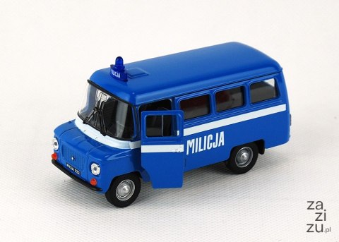 Auto metalowe WELLY 1:34 PRL NYSA MILICJA