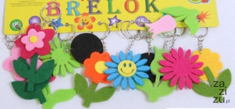 Brelok 12szt. KWIAT Brelok 12szt. KWIAT