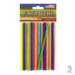 Patyczki mix kolorów op. 50szt. 100x4mm PK-0135