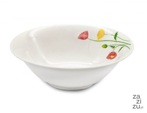 Salaterka ceramiczna 18cm KWIATY 12szt.