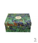 2 filiżanki luxury ze spodkami IRISES Van Gogh