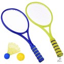 Zestaw badminton tenis piankowa piłka lotka SP0700