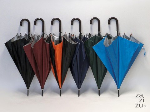 Parasol automatyczny dł.96cm dwukolorowy mix kolorów Parasol automatyczny dł.96cm dwukolorowy mix kolorów
