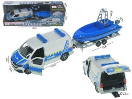 Policja z łodzią na przyczepie 29cm Volkswagen T6.1(2019)