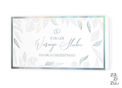 Pudełko mini papierowe Ślub - 9 Od Ojca Chrzestnego