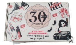 Pudełko na pieniądze 9,5 x 16cm banknotówka kolor PANI GADŻET 3302-PIG30