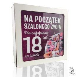 Skarbonka z okienkiem 18-stka SWEET 3301-SW18