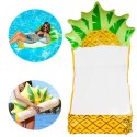 Dmuchany materac hamak wodny siatka, model ananas na basen i plażę SP0760